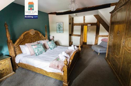 Spacious 5 Family Rooms House By Shropshire Escapes Short Lets & Serviced Accommodation Shrewsbury With Free WiFi